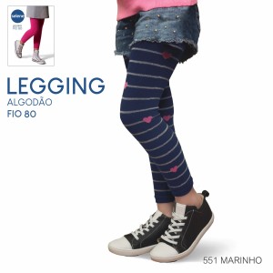 MEIA INF LEGGING ALGODAO