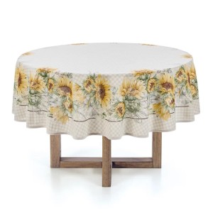 TOALHA MESA REDONDA 4 LUGARES CRIVOS MESA KARSTEN