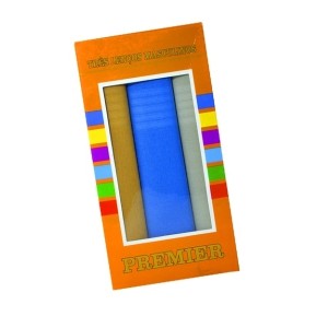 LENÇO PREMIER LARANJA C/3