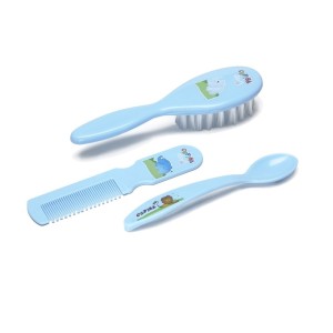 KIT PENTE/ESCOVA CARTELADA ESTAMPADA  (Campanha Ajudar é Amar - Doação)