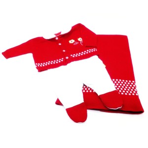 SAIDA MATERNIDADE SUEDINE C/ TRICO SORTIDOS