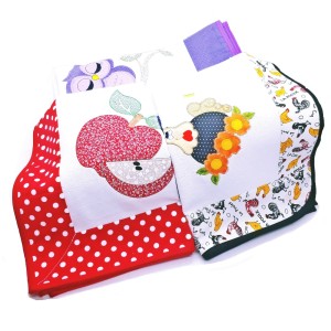 TOALHA CHÁ/FOGAO PATCHWORK