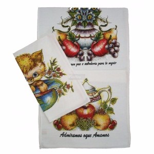 PANO DE COPA ESTAMPADO LINHA PRATICA BAINHA