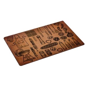 TAPETE CHURRASCO ANTIDERRAPANTE