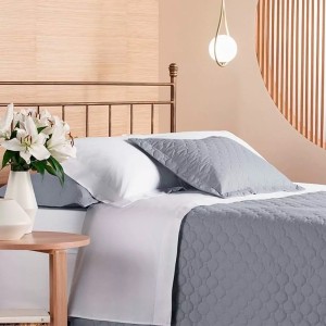 JOGO CAMA QUEEN C/4 LISO PRIVILEGE (200FIOS) ANDREZA ENXOVAIS