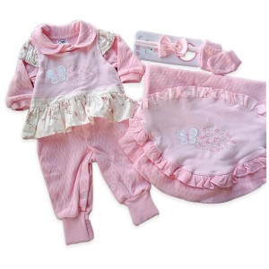 SAIDA MATERNIDADE FEMININA SORTIDA MALHA TRABALHADA