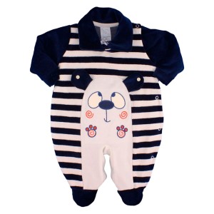 MACACÃO LONGO MASC PLUSH BORDADO