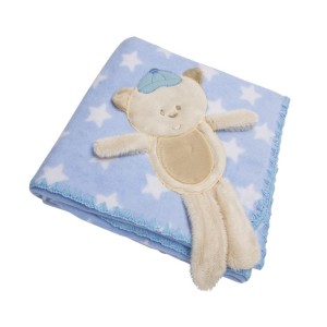 COBERTOR BORDADO C/BICHO BABY JOY