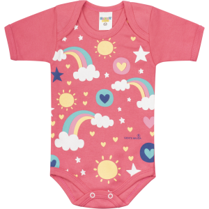 BODY MANGA CURTA C/3 FEMININO STARS