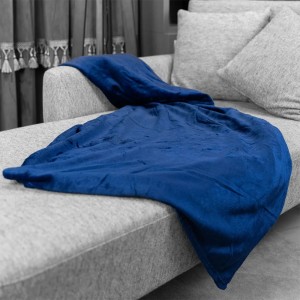 MANTA SOLTEIRO LISO MICROFIBRA CONFORTO (180 GM²) - (Campanha Ajudar é Amar - Doação)