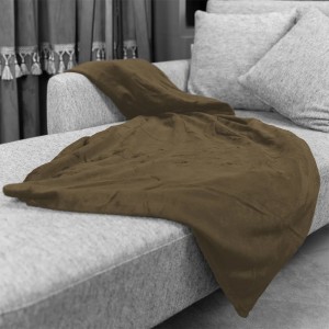 MANTA SOLTEIRO LISO MICROFIBRA CONFORTO (180 GM²) - (Campanha Ajudar é Amar - Doação)