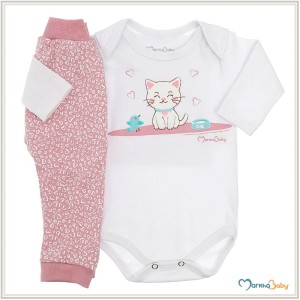 KIT BODY MANGA LONGA + MIJÃO FEMININO (BLISTER)