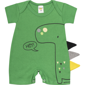 MACACÃO CURTO SUEDINE DINO SILK