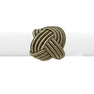 JOGO C/4 ARGOLAS P/GUARDANAPOS  TRACCIA