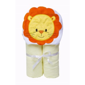 TOALHA BANHO C/CAPUZ BICHINHOS