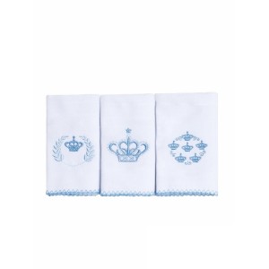 TOALHA BOCA C/3 BORDADO - KARINHO