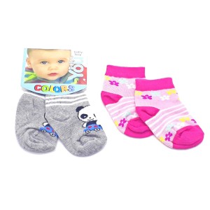 MEIA BEBÊ COLORS BOY/GIRL