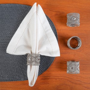 KIT C/4 PORTA GUARDANAPO GLAMOUR TESSI