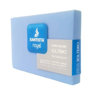 LENÇOL SOLTEIRO LISO C/ELÁSTICO