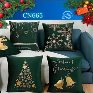 CAPA ALMOFADA NATAL VELUDO