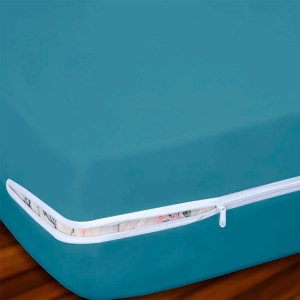 CAPA COLCHAO QUEEN ALGODÃO LISA SONHOS E ANJOS (80G/M²)