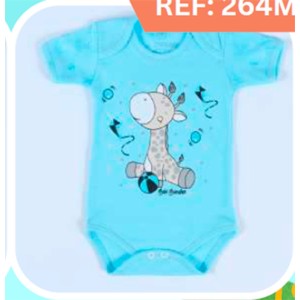 BODY MANGA CURTA C/3 MASCULINO