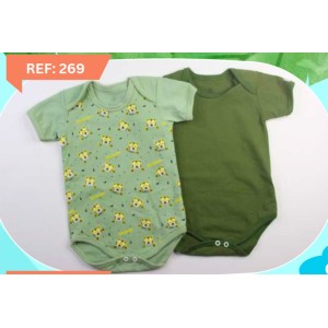 BODY MANGA CURTA C/2 MASCULINO COMBINADO