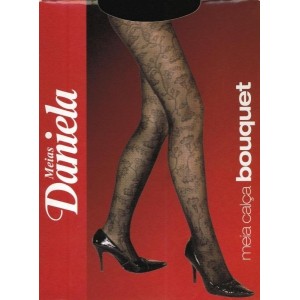 MEIA CALÇA BOUQUET FIO 40