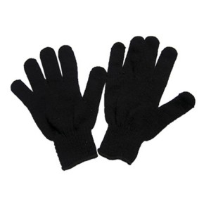 LUVA ADULTO PRETA YX120/YX125 (Campanha Ajudar é Amar - Doação)