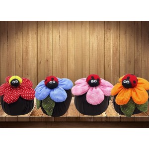 PESO PORTA FLOR ARTESANAL