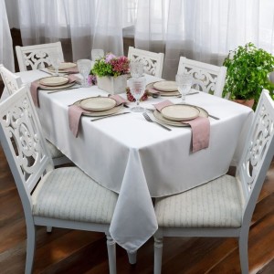 TOALHA DE MESA RETANGULAR ANTIQUE 6 LUGARES ARGIVAI