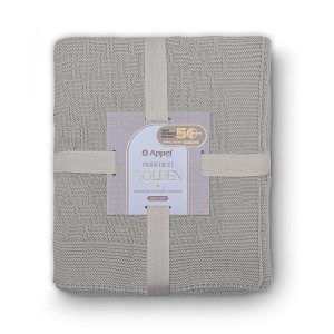 MANTA TRICOT GOLDEN 1,60m x 2,20m – APPEL