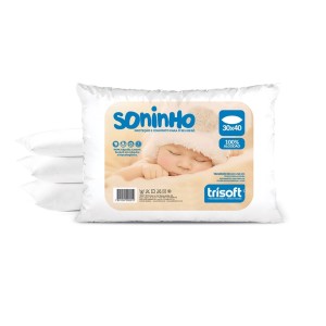 TRAVESSEIRO BEBÊ SONINHO - (Campanha Ajudar é Amar - Doação)