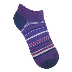 MEIA SAPATILHA FEMININA ADULTO LISTRADA