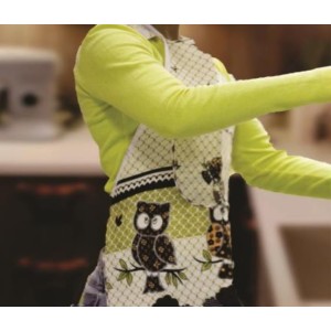 AVENTAL C/BOLSO TECIDO ESTAMPADO