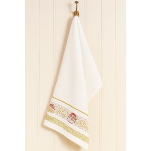 TOALHA DE LAVABO JACQUARD NATAL (390g/m²) – APPEL