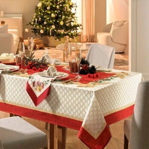 TOALHA MESA NATAL RET 8 LUG KARSTEN