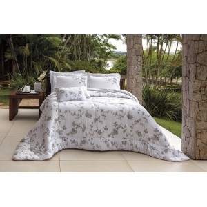 COBRE LEITO C/3 CASAL 300 FIOS SATINEE - KACYUMARA