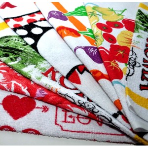 PANO DE PRATO MICROFIBRA ESTAMPADO MULTIFLEX