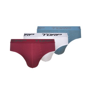 CUECA SLIP AD C/3 PC ALGODAO ''GG'' A-04