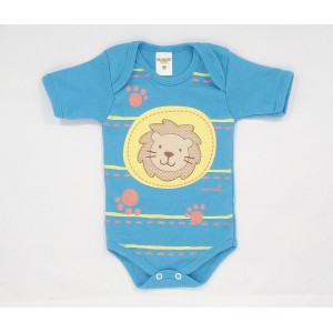 BODY C/3 MANGA CURTA SILK BORDADO