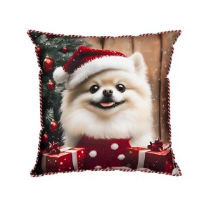 CAPA ALMOFADA NATAL SARJA CORDÃO - BELCHIOR