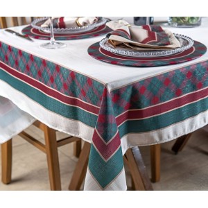 TOALHA MESA RETANGULAR NATAL - 8 LUGARES BELCHIOR