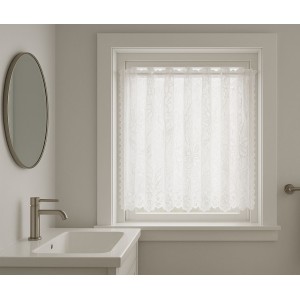 CORTINA BANHEIRO RENDA