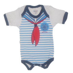 BODY C/3 MANGA CURTA  MARINHEIRO