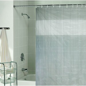 CORTINA BOX PVC C/VISOR E GANCHO