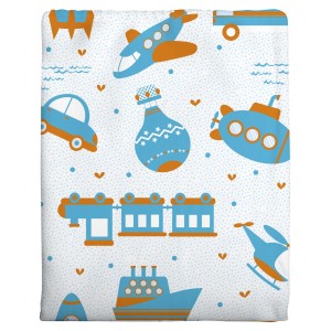 COBERTOR ESTAMPADO - BERCINHO  (Campanha Ajudar é Amar - Doação)