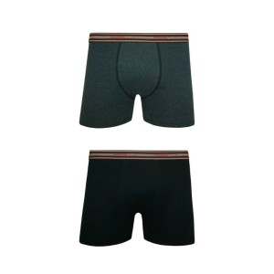 CUECA  BOXER C/2  ADULTO COTTON LUPO