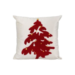 ALMOFADA NATAL BORD CHINILE VELUDO