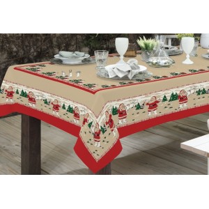 TOALHA MESA RET LINHAO NATAL 8 LUG  BENE CASA